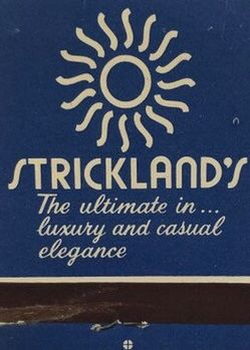 Stricklands Mountain Inn and Cottages - Matchbook